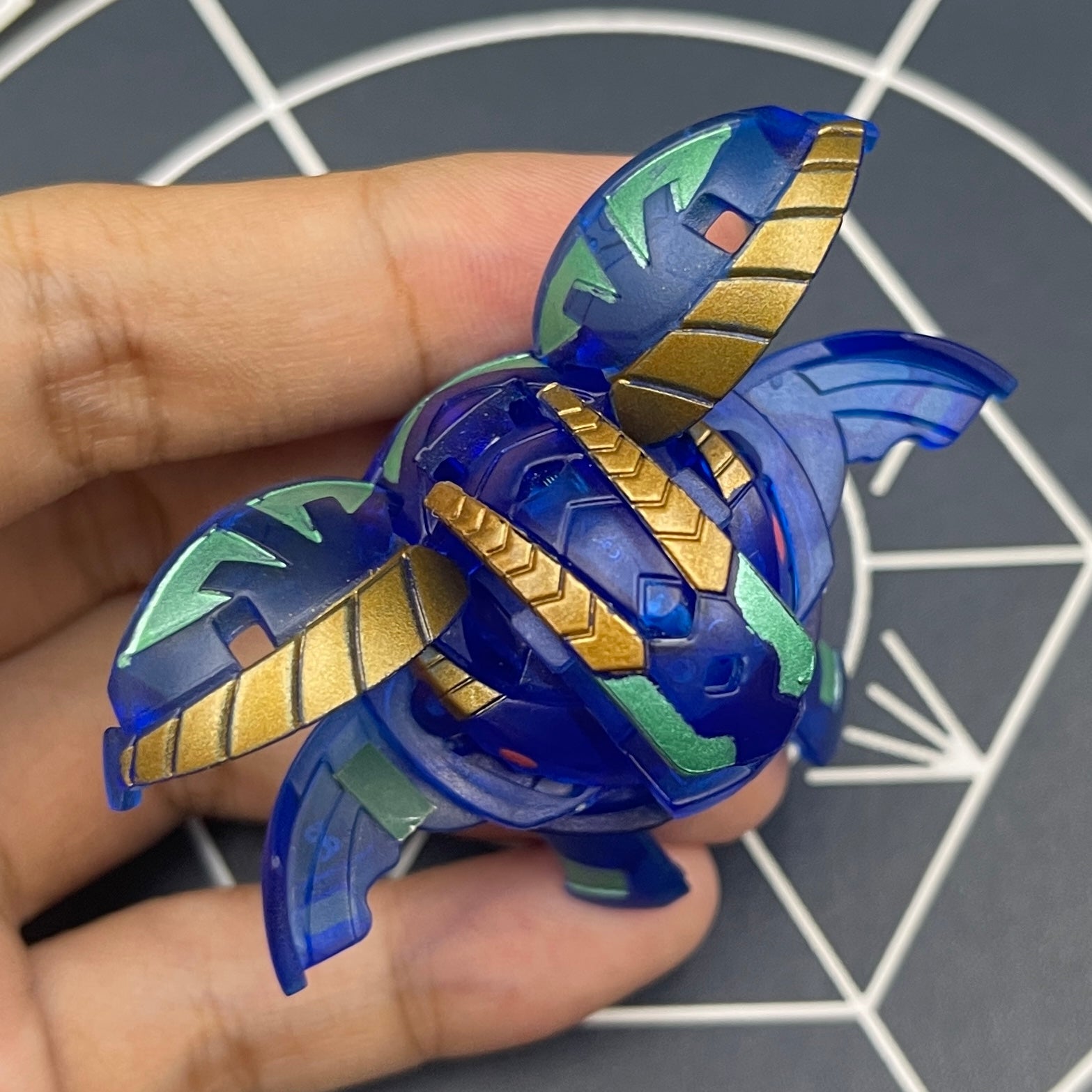Aquos Percival B2 Translucent Bakugan New Vestroia