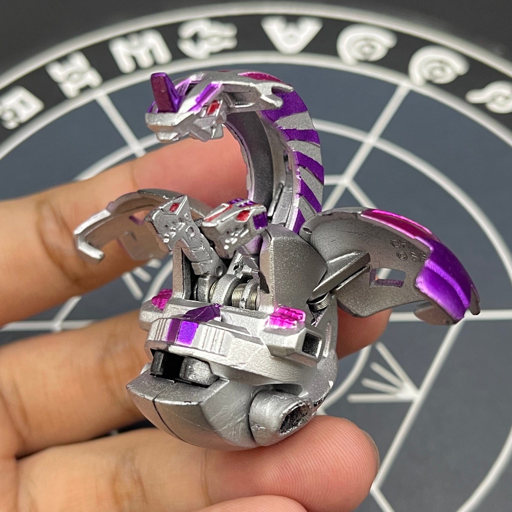 Hades B2 Darkus Custom Painted | Bakugan New Vestroia