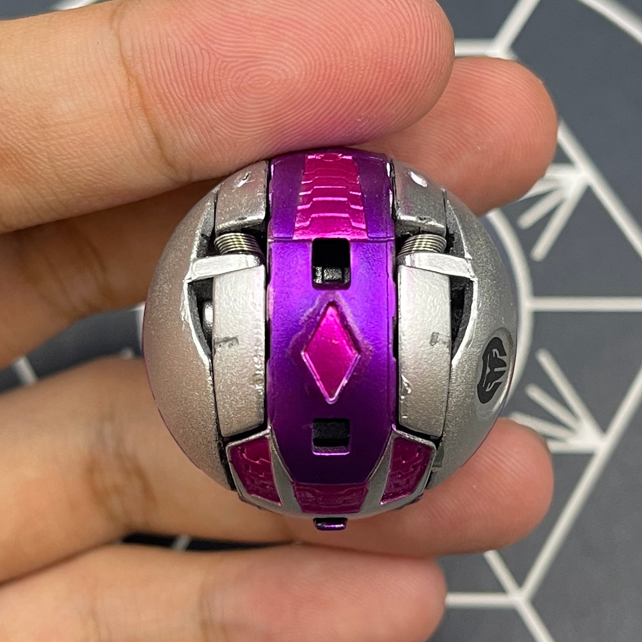 Hades B2 Darkus Custom Painted | Bakugan New Vestroia