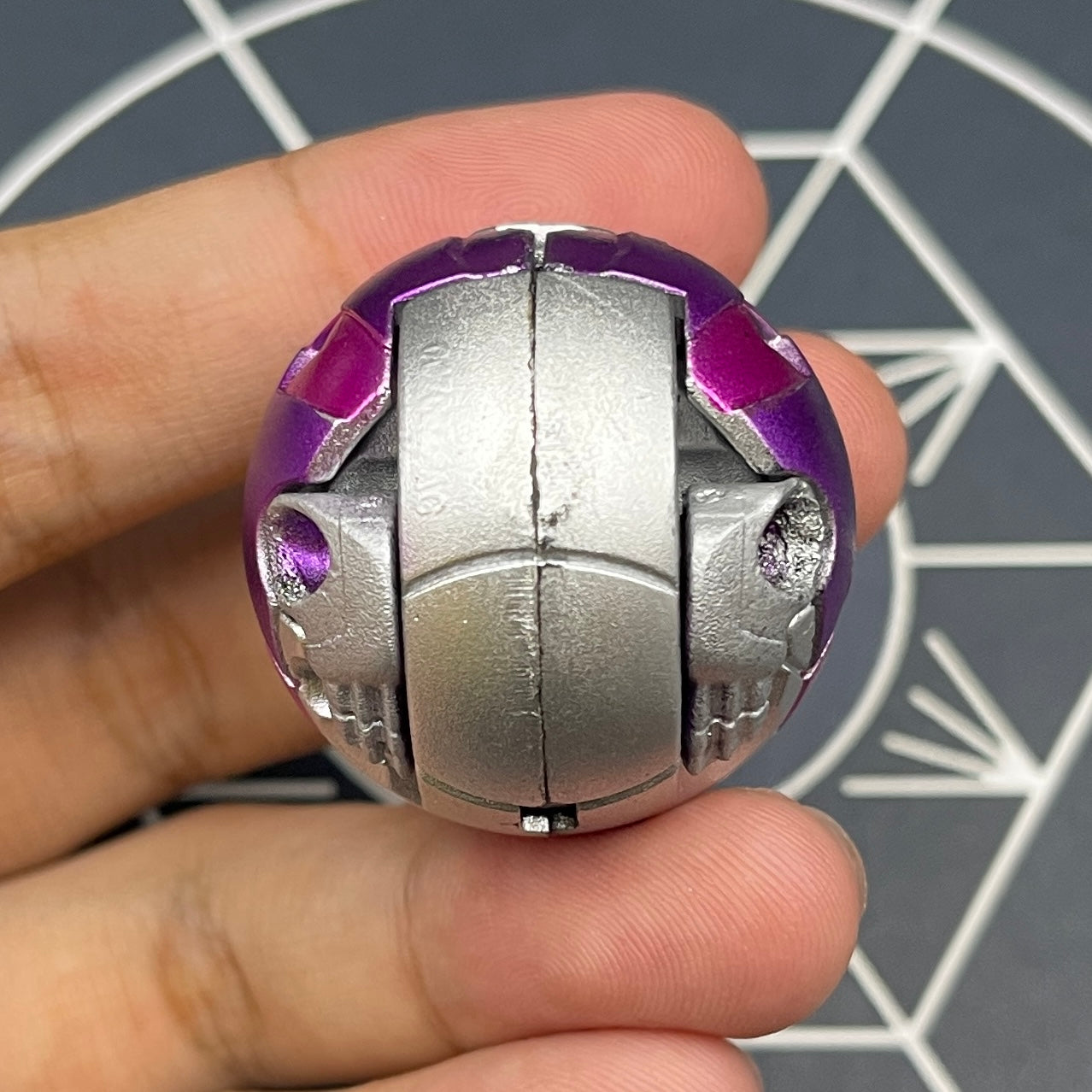 Hades B2 Darkus Custom Painted | Bakugan New Vestroia