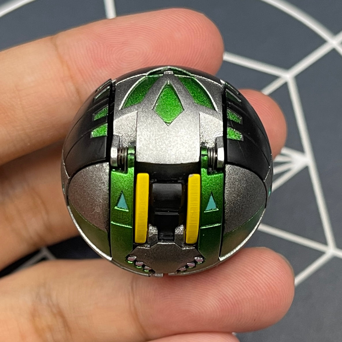 Ventus Aluze B2 Custom 3D Printed Bakugan New Vestroia