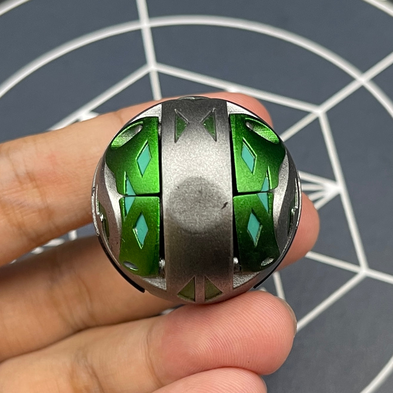 Ventus Aluze B2 Custom 3D Printed Bakugan New Vestroia