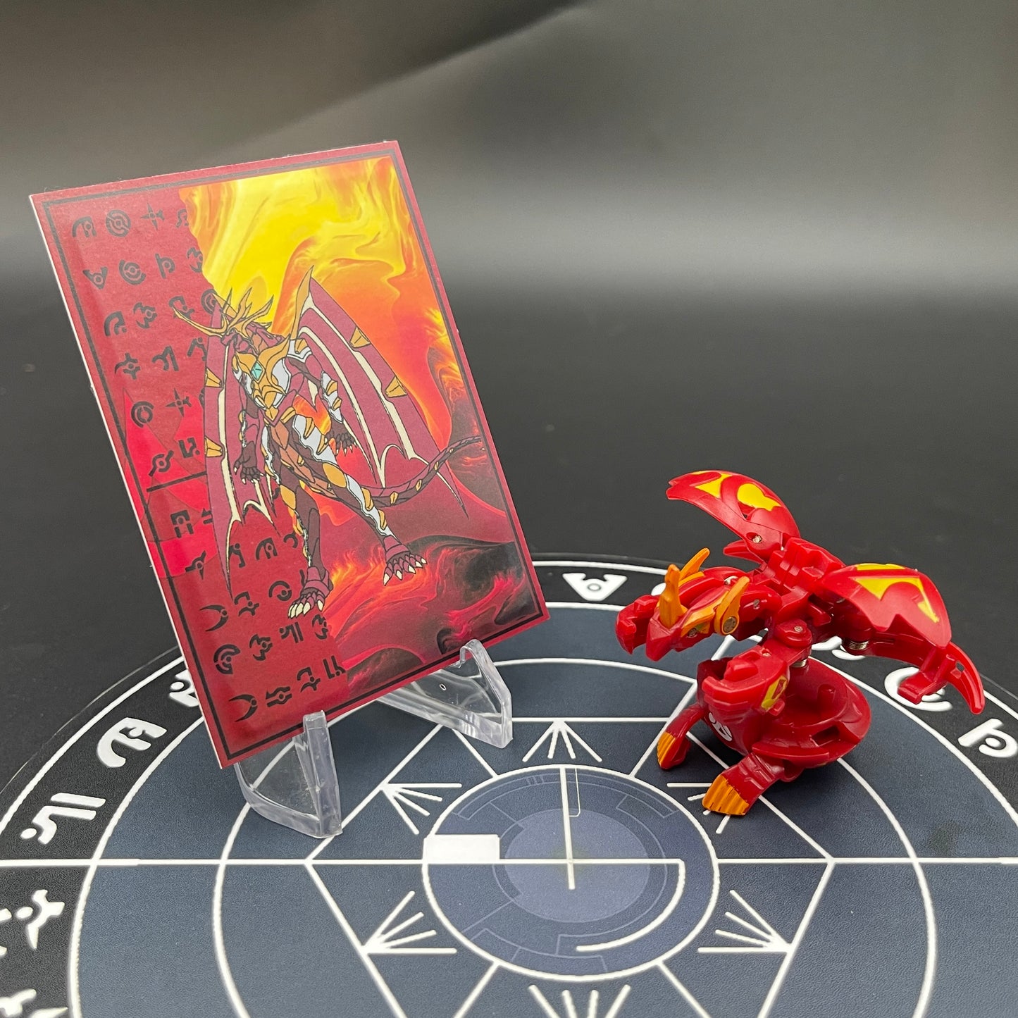 Pyrus Blitz Dragonoid B2 Bakugan Gundalian Invaders