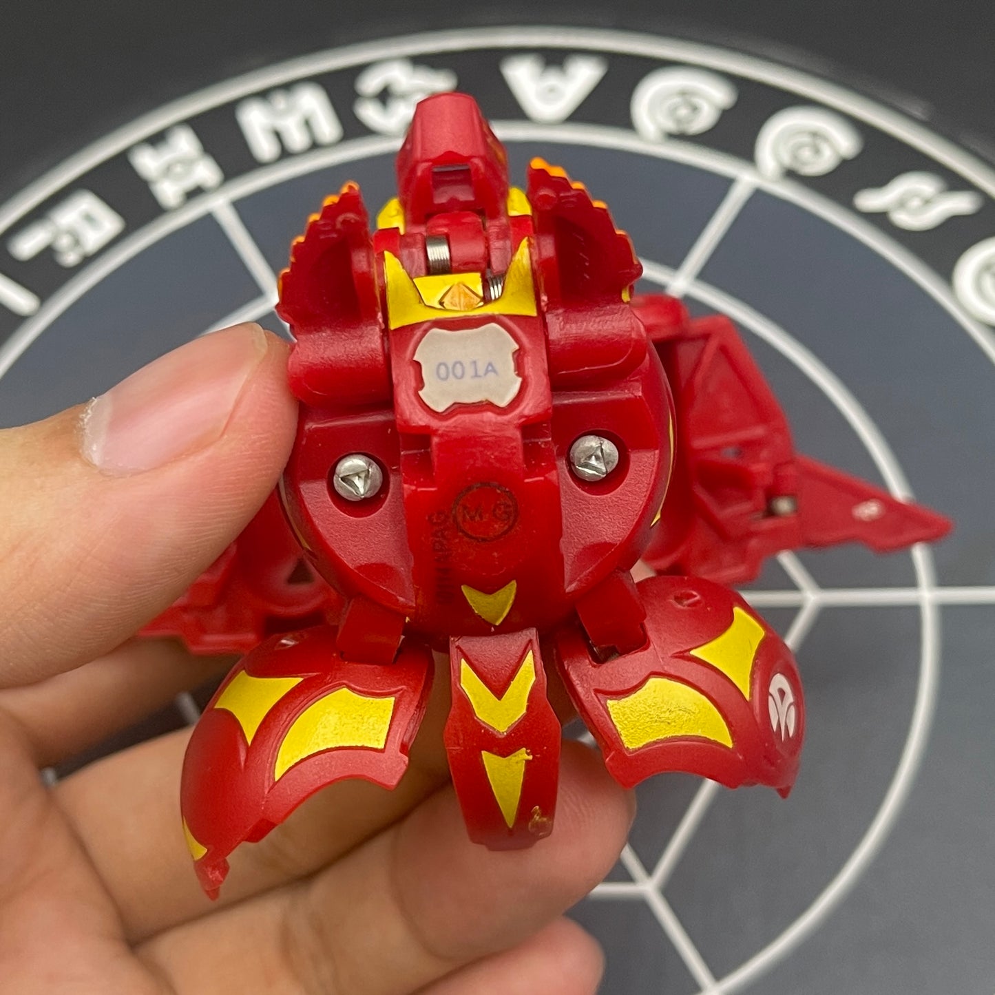 Pyrus Helix Dragonoid B2 & Battle Gear Copper JetKor Bakugan Gundalian Invaders