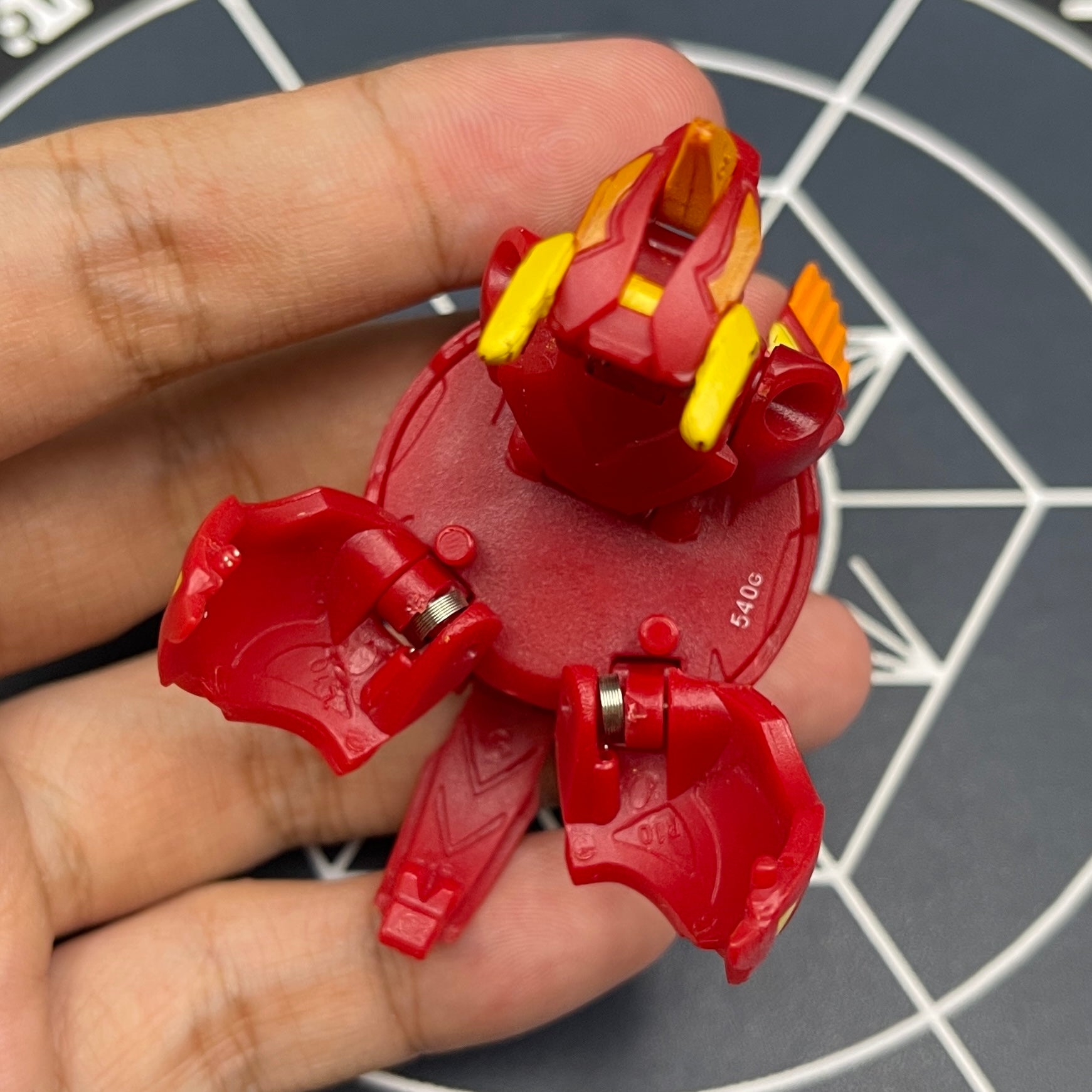 Pyrus Helix Dragonoid B2 Bakugan Gundalian Invaders