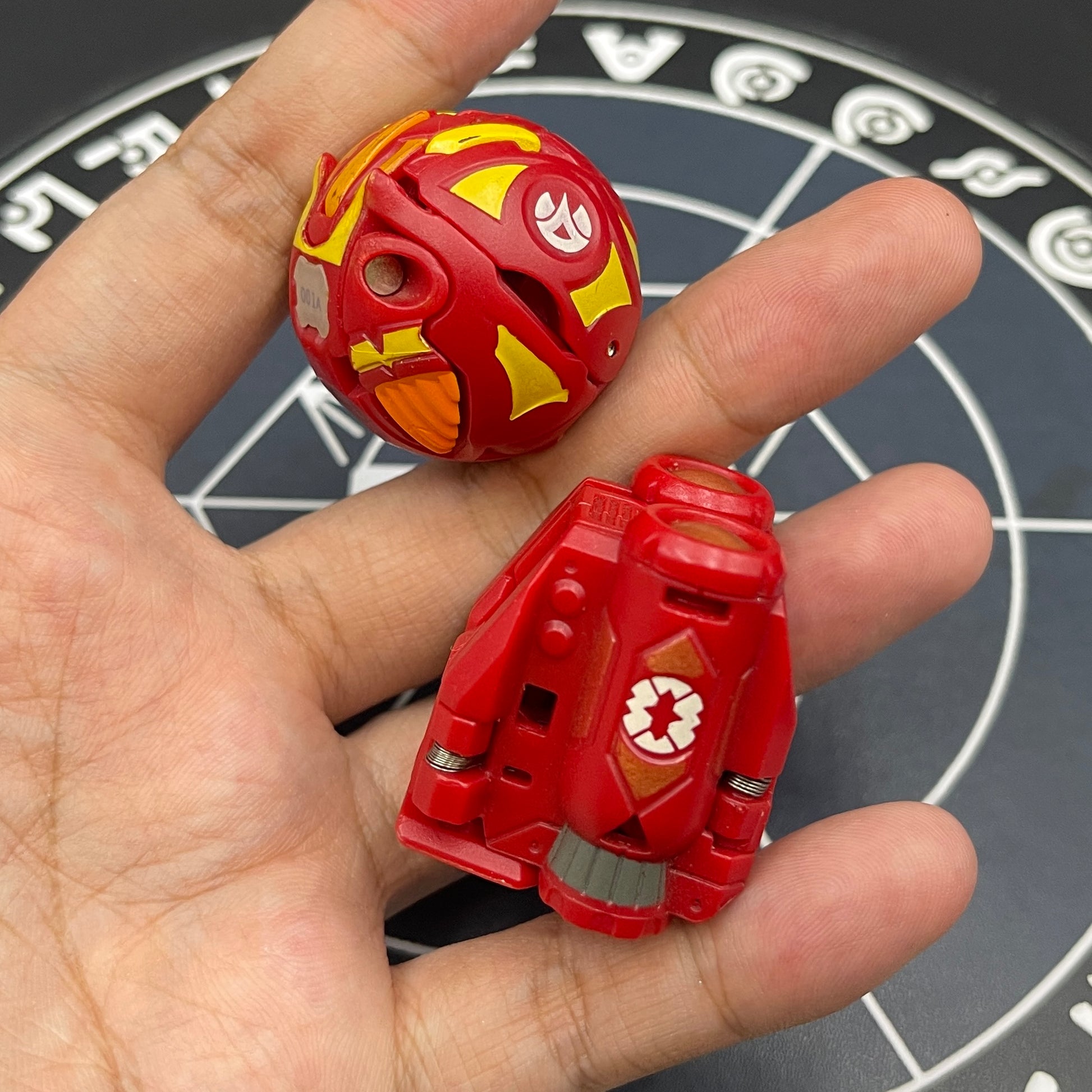 Pyrus Helix Dragonoid B2 & Battle Gear Copper JetKor Bakugan Gundalian Invaders