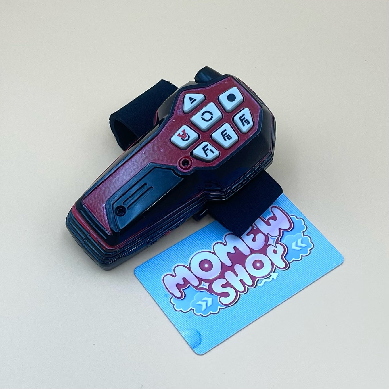 DX Quantum Morpher and DX V-Commander from Power Rangers Time Force 2000, also known as DX Change from Super Sentai Timeranger 2000, vintage DX Morpher roleplay collectible for fans of both Power Rangers and Super Sentai.