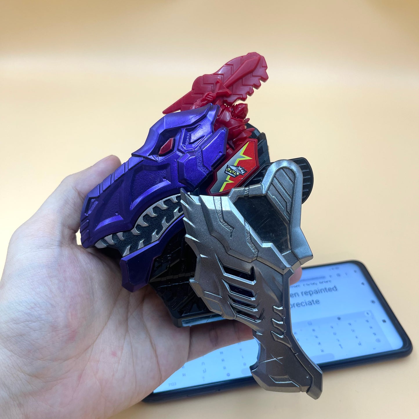 Morpher Power Rangers Dino Fury - Dino Fury Morpher - DX Gaisoul Changer - Dino Fury Morpher Super Sentai Ryusoulger