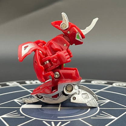 Pyrus Titanium Dragonoid Diecast Metal Bakugan Mechtanium Surge