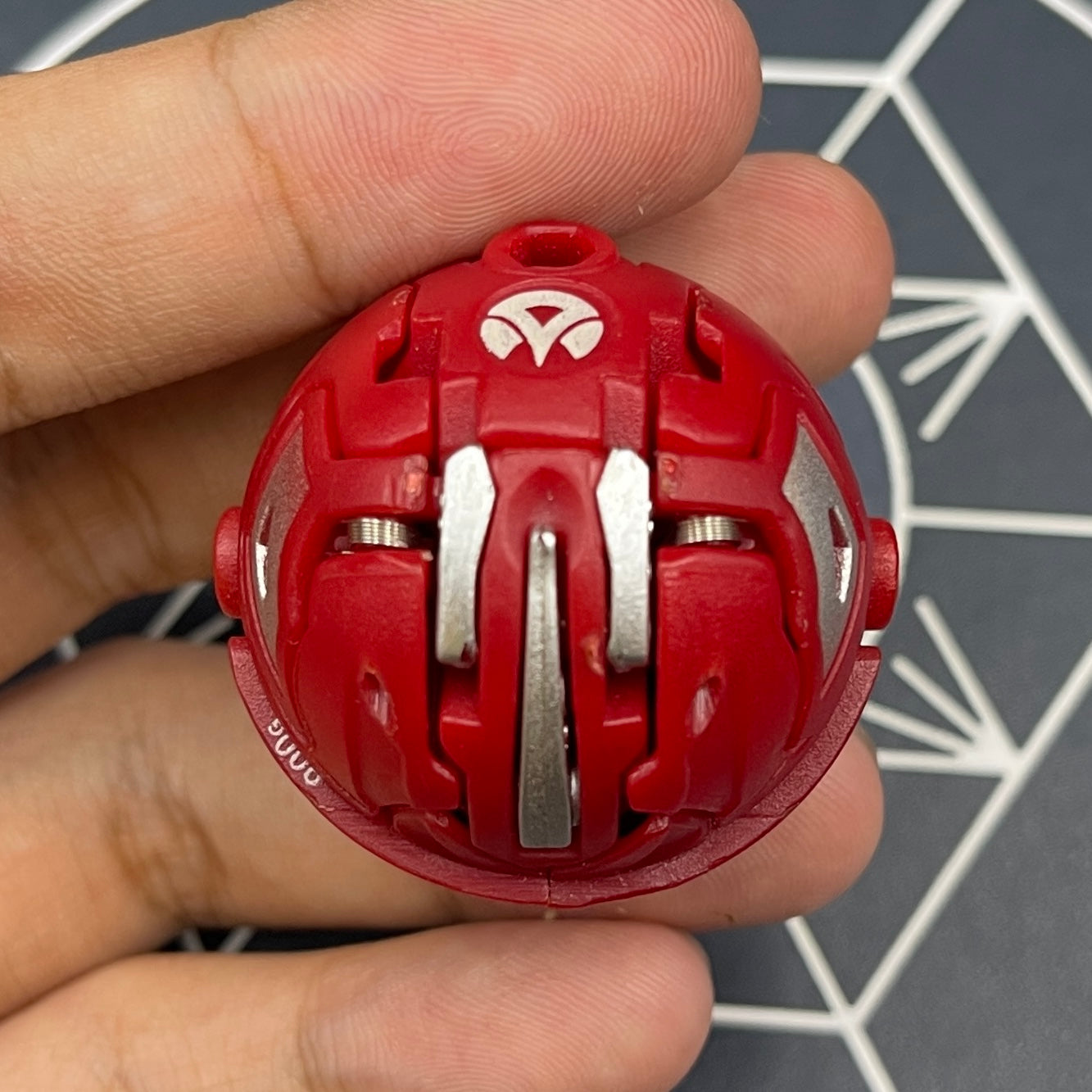 Pyrus Titanium Dragonoid Diecast Metal Bakugan Mechtanium Surge