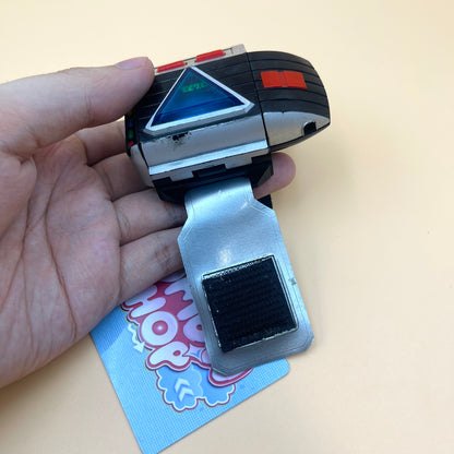 DX Prism Flash from Power Rangers also known as DX Change from Super Sentai Maskman 1986, vintage DX Morpher roleplay collectible for Flashman fans.