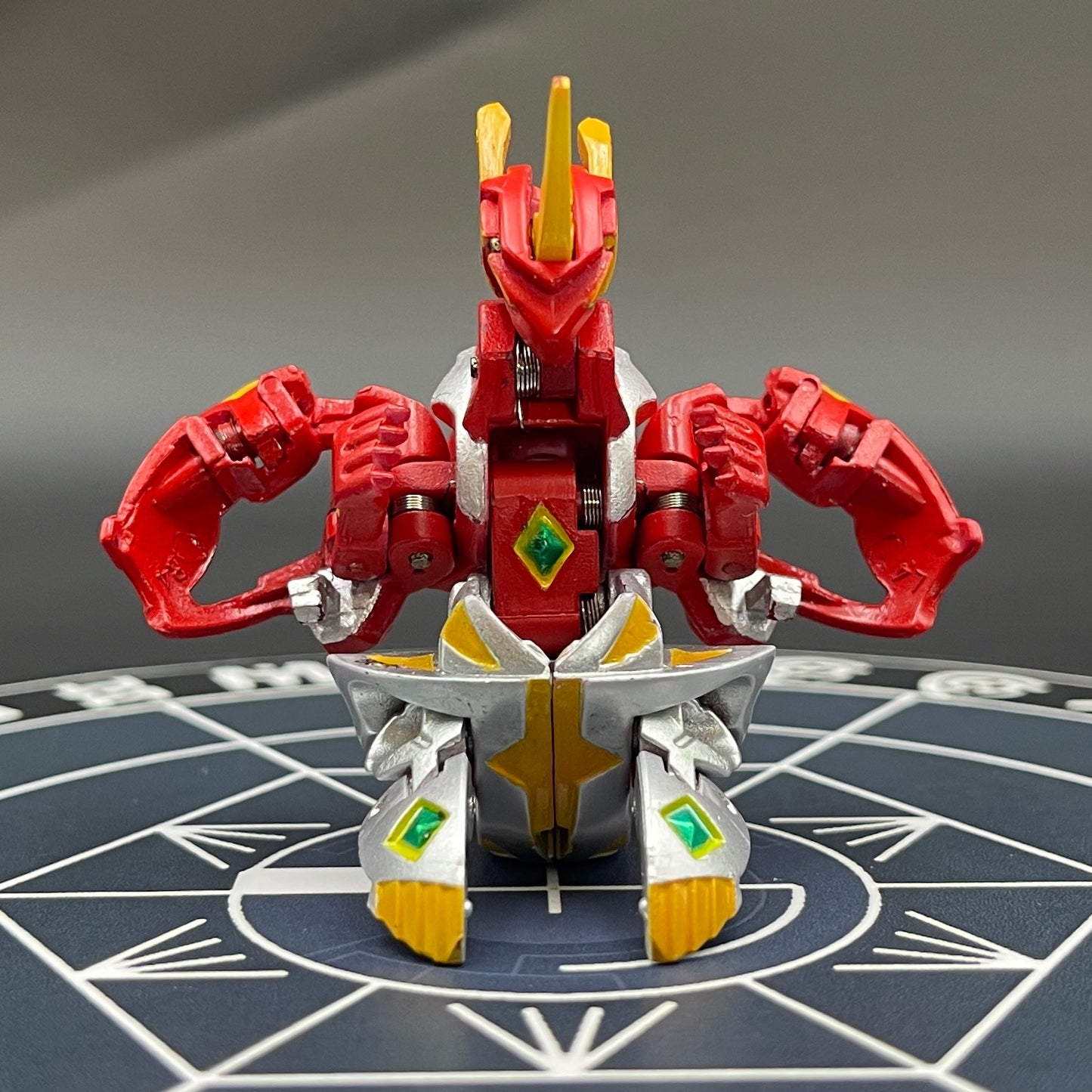 Pyrus Titanium Dragonoid Custom Painted Bakugan Mechtanium Surge