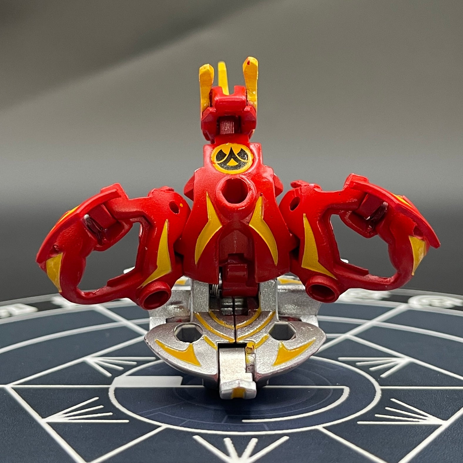 Pyrus Titanium Dragonoid Custom Painted Bakugan Mechtanium Surge