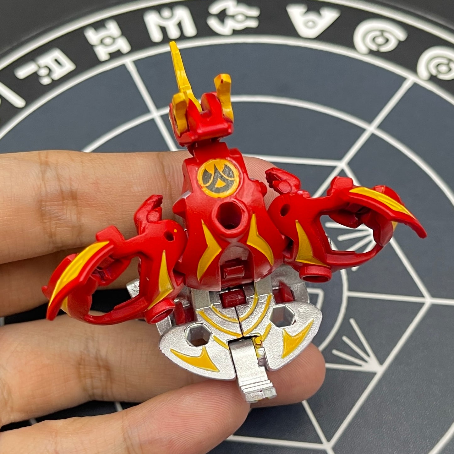 Pyrus Titanium Dragonoid Custom Painted Bakugan Mechtanium Surge