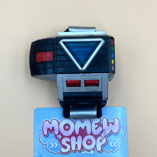 DX Prism Flash from Power Rangers also known as DX Change from Super Sentai Maskman 1986, vintage DX Morpher roleplay collectible for Flashman fans.