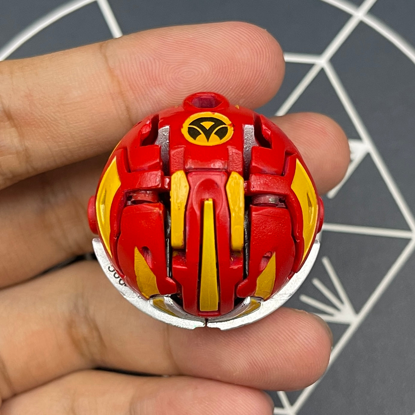 Pyrus Titanium Dragonoid Custom Painted Bakugan Mechtanium Surge