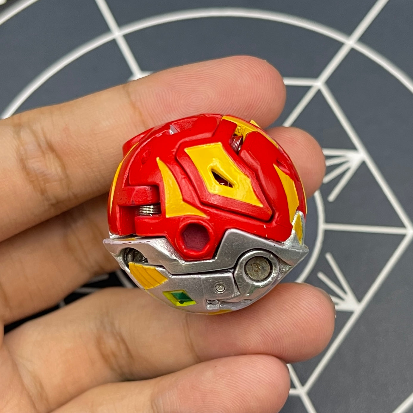 Pyrus Titanium Dragonoid Custom Painted Bakugan Mechtanium Surge
