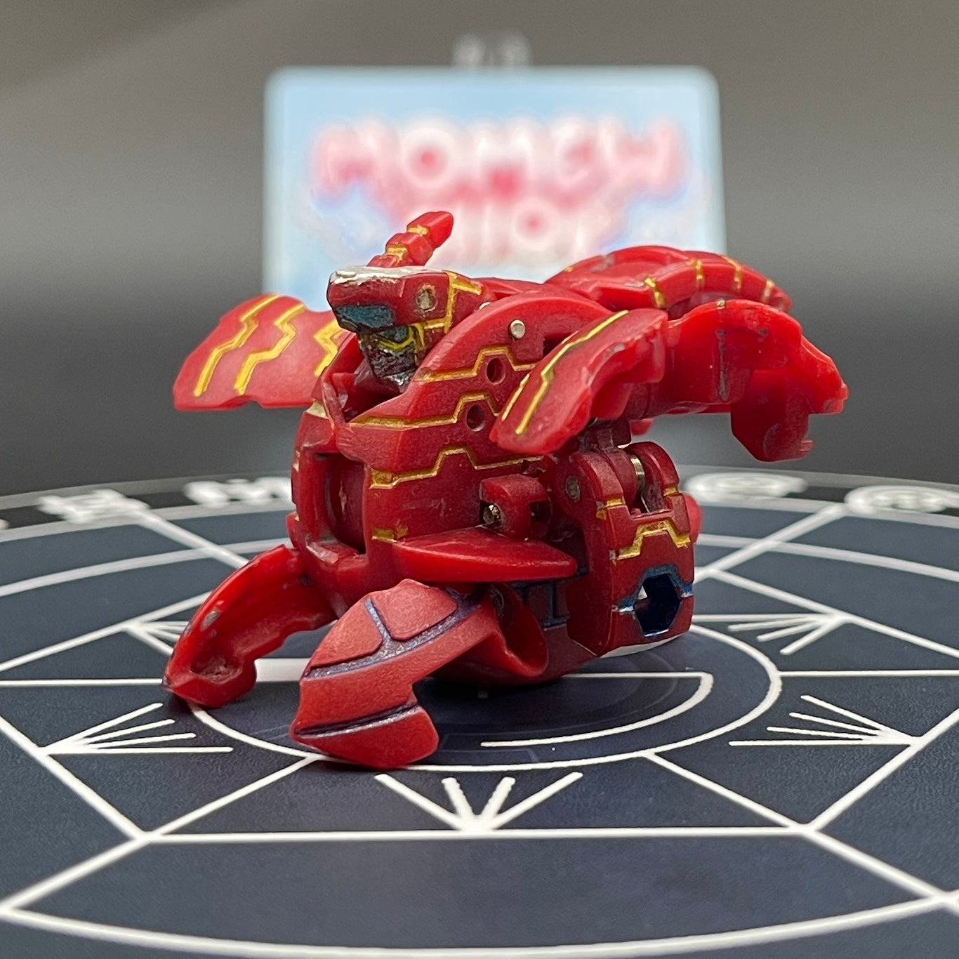 Pyrus Boulderon Bakugan Mechtanium Surge (There is a flaw)