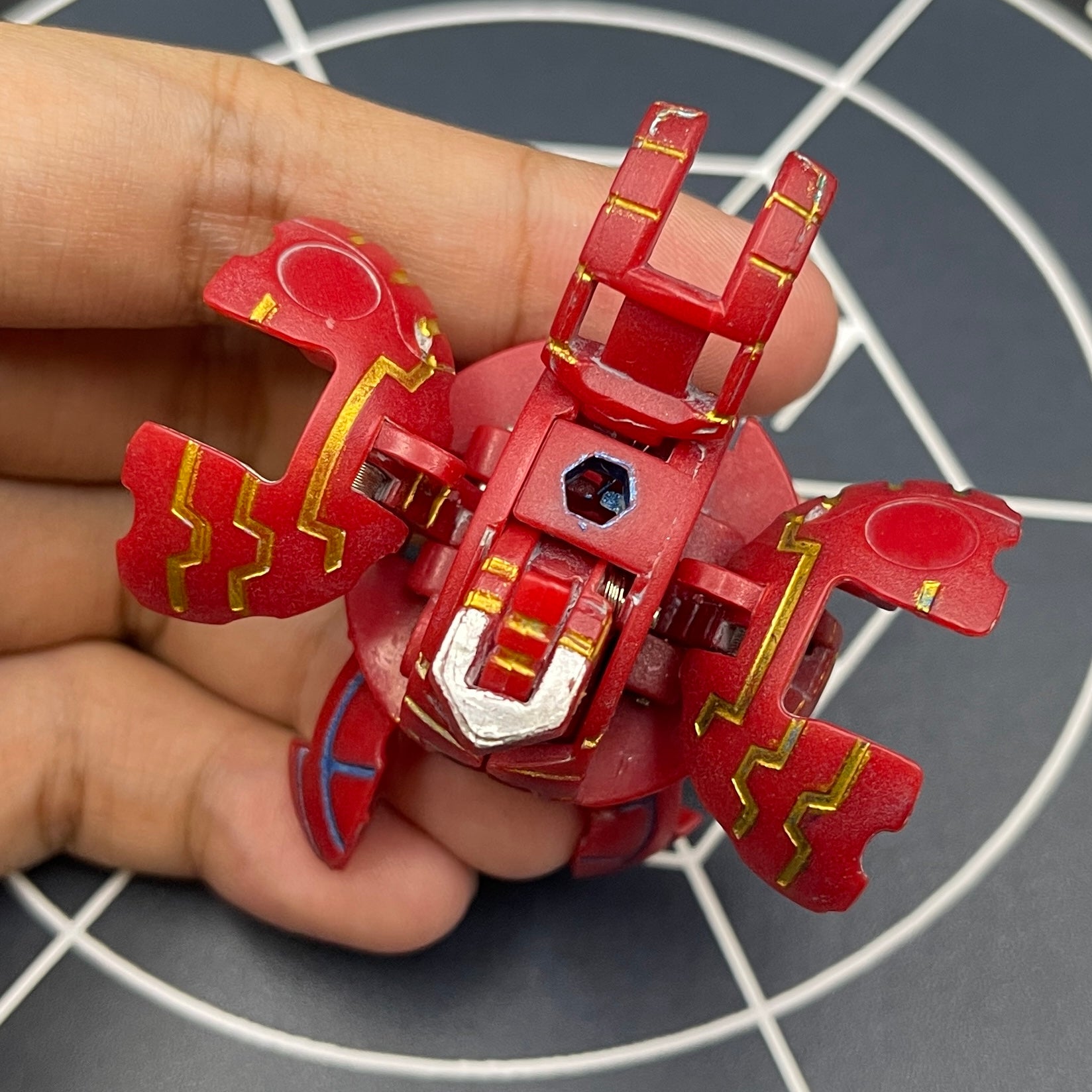 Pyrus Boulderon Bakugan Mechtanium Surge (There is a flaw)