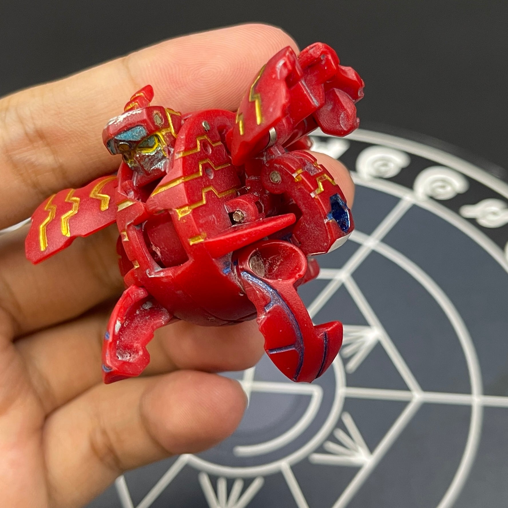 Pyrus Boulderon Bakugan Mechtanium Surge (There is a flaw)