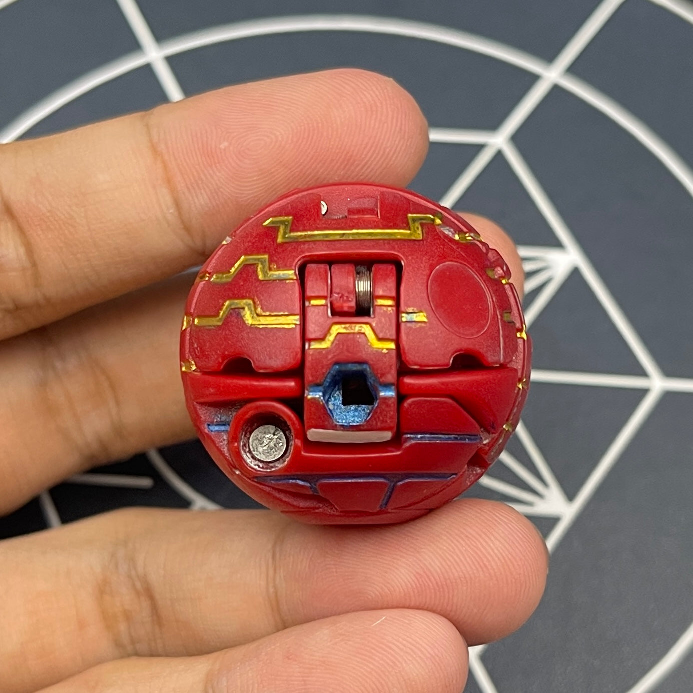 Pyrus Boulderon Bakugan Mechtanium Surge (There is a flaw)