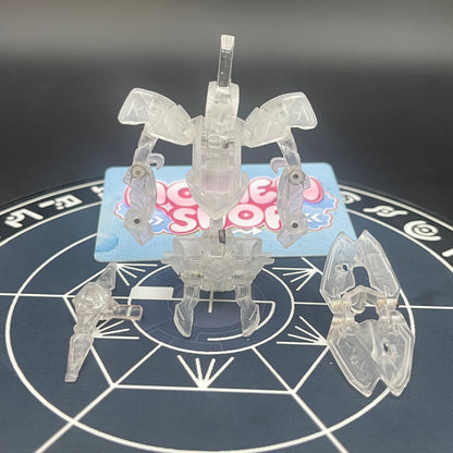 Wolfurio B2 & Lanzato Clear Color Translucent | Bakugan Mechtanium Surge | Custom Made Accurate Plastic Injection