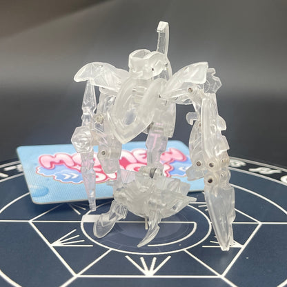 Wolfurio B2 & Lanzato Clear Color Translucent | Bakugan Mechtanium Surge | Custom Made Accurate Plastic Injection