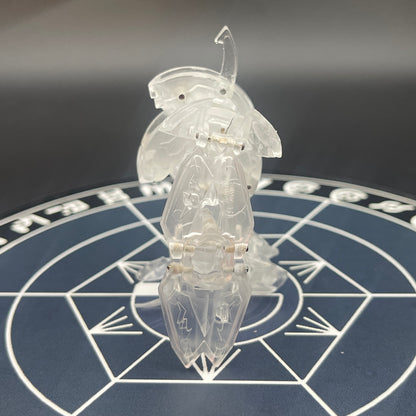 Wolfurio B2 & Lanzato Clear Color Translucent | Bakugan Mechtanium Surge | Custom Made Accurate Plastic Injection