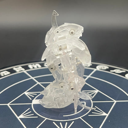 Wolfurio B2 & Lanzato Clear Color Translucent | Bakugan Mechtanium Surge | Custom Made Accurate Plastic Injection