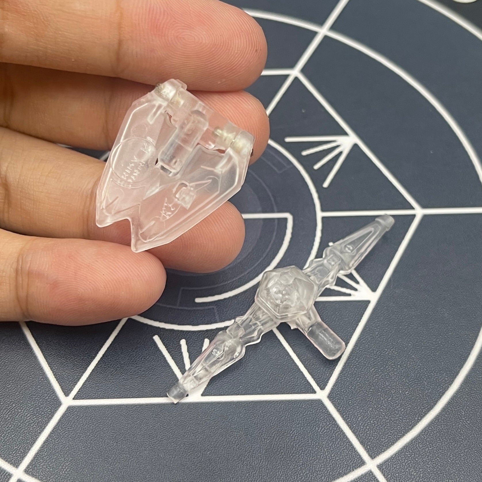 Lanzato Clear Color Translucent | Bakugan Mechtanium Surge | Custom Made Accurate Plastic Injection