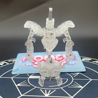 Wolfurio B2 Clear Color Translucent | Bakugan Mechtanium Surge | Custom Made Accurate Plastic Injection