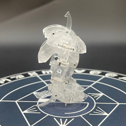 Wolfurio B2 Clear Color Translucent | Bakugan Mechtanium Surge | Custom Made Accurate Plastic Injection