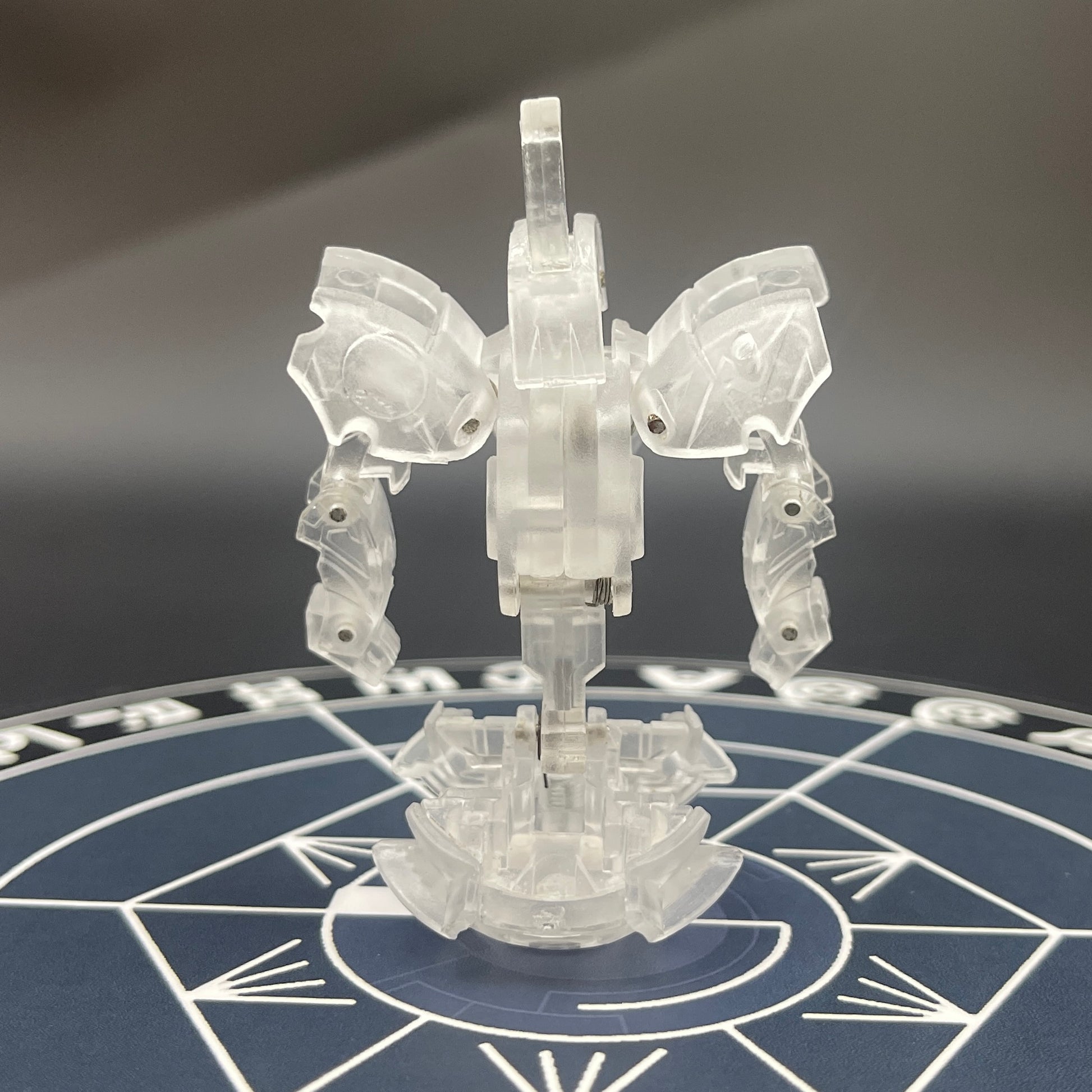 Wolfurio B2 Clear Color Translucent | Bakugan Mechtanium Surge | Custom Made Accurate Plastic Injection
