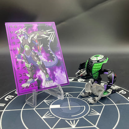 Darkus Infinity Helios B2 Custom Painted Bakugan Mechtanium Surge