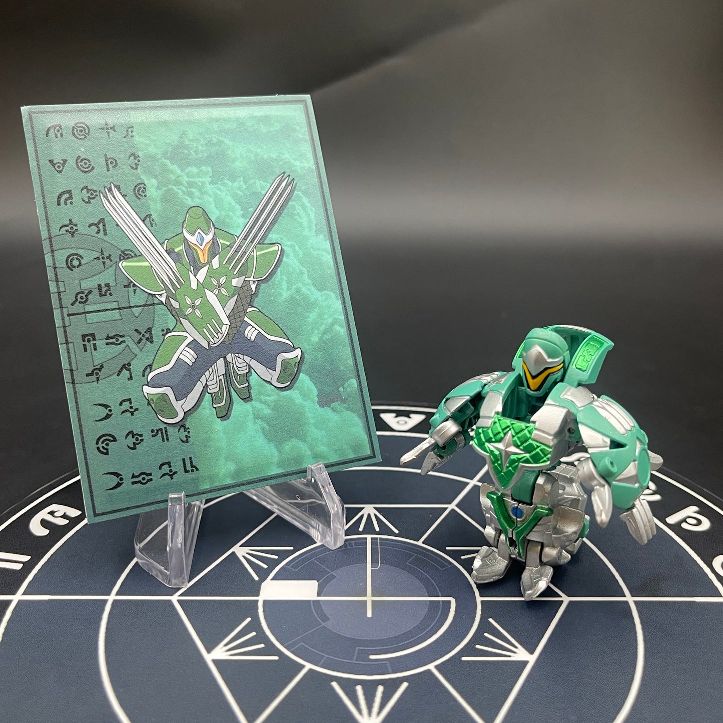 Ventus Taylean B2 Custom Painted Bakugan Mechtanium Surge