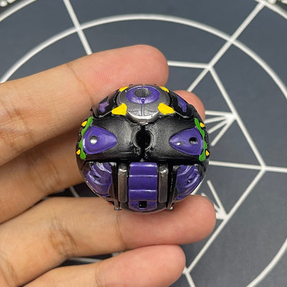 Horridian B2 Darkus Custom Painted | Bakugan Mechtanium Surge