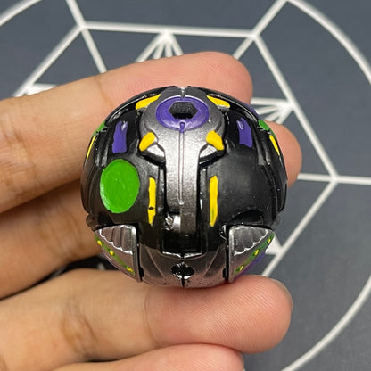 Horridian B2 Darkus Custom Painted | Bakugan Mechtanium Surge