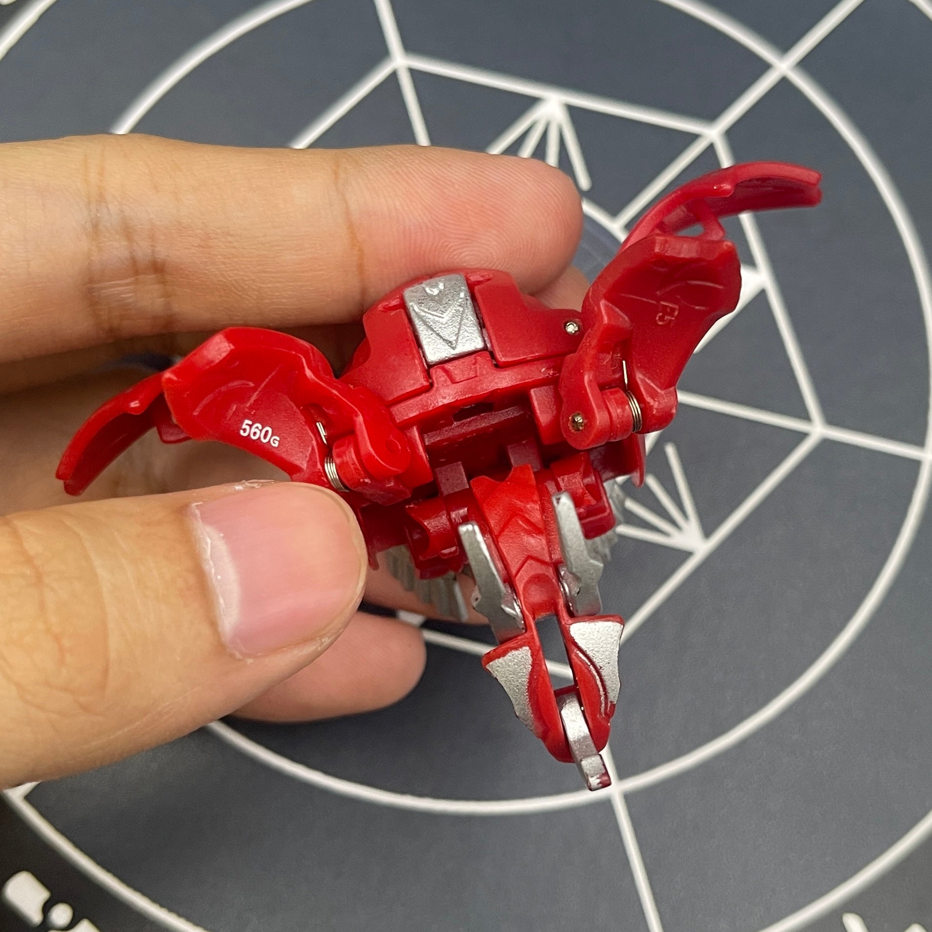 Pyrus Mercury Dragonoid B2 Bakugan Mechtanium Surge