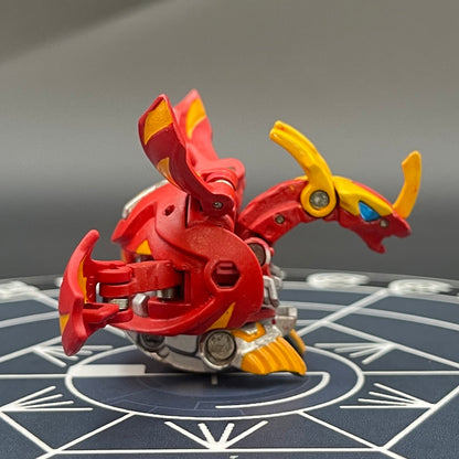 Mercury Dragonoid B2 Pyrus Custom Painted | Bakugan Mechtanium Surge