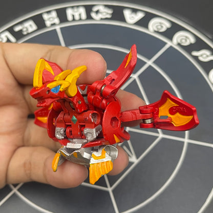Mercury Dragonoid B2 Pyrus Custom Painted | Bakugan Mechtanium Surge