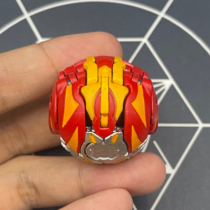 Mercury Dragonoid B2 Pyrus Custom Painted | Bakugan Mechtanium Surge