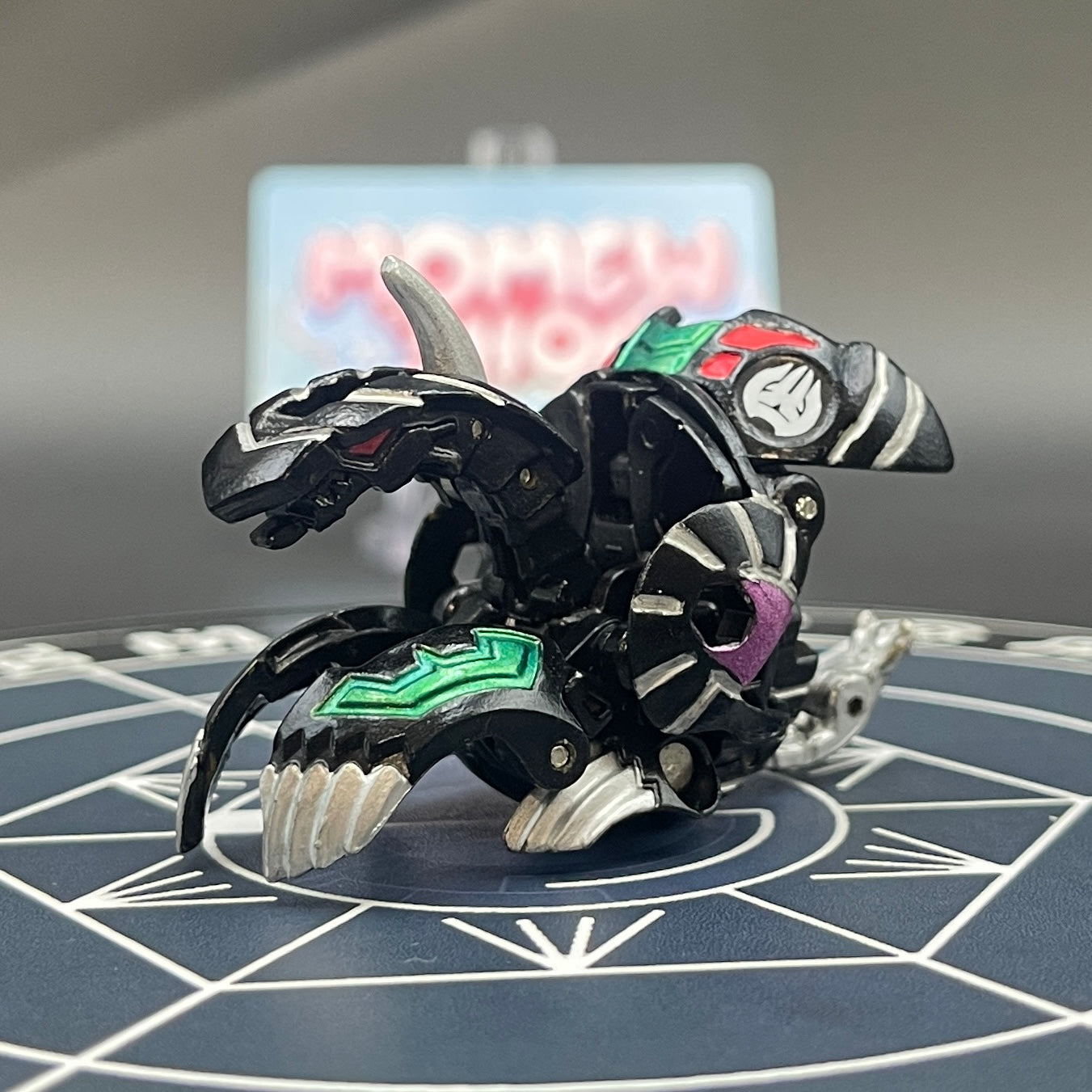 Darkus Mutant Helios B2 Bakugan Mechtanium Surge Newly Painted To Match The Anime Version