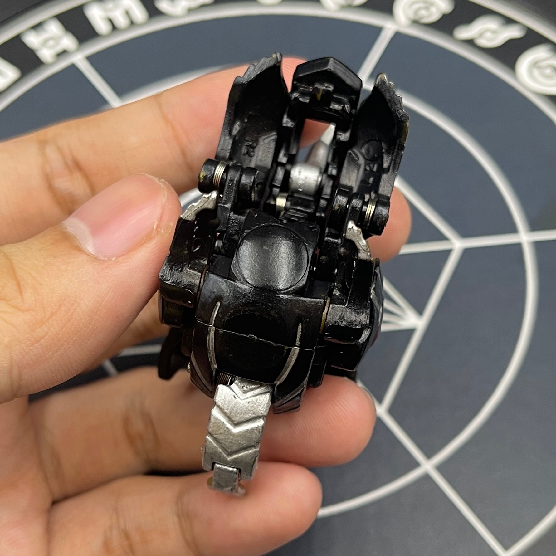 Darkus Mutant Helios B2 Bakugan Mechtanium Surge Newly Painted To Match The Anime Version