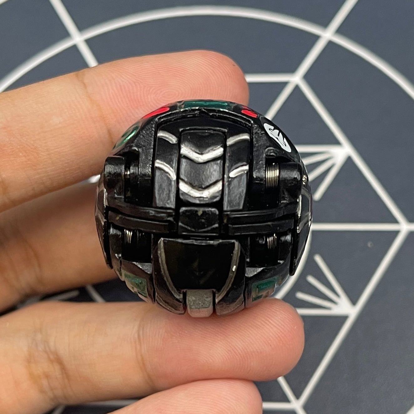 Darkus Mutant Helios B2 Bakugan Mechtanium Surge Newly Painted To Match The Anime Version