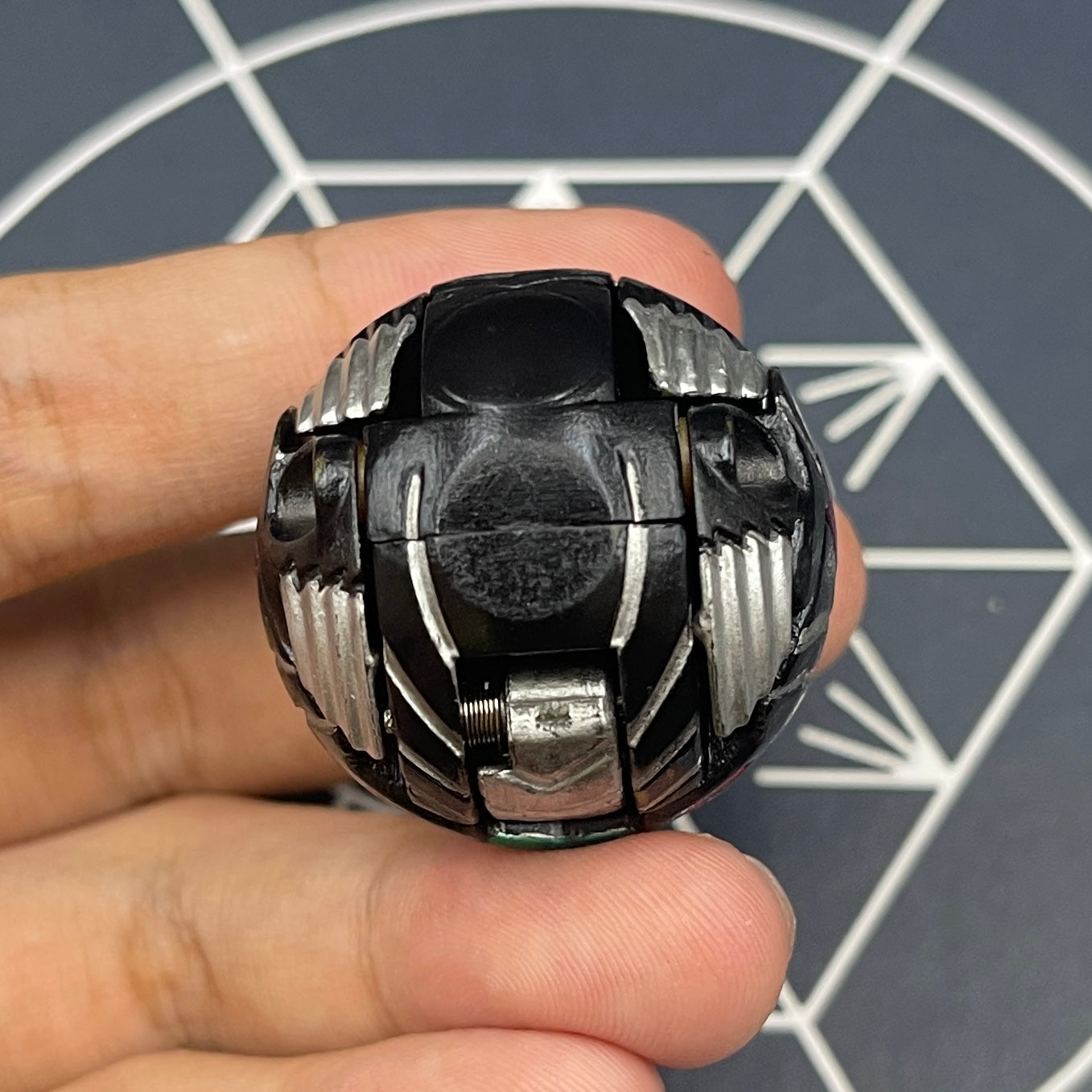 Darkus Mutant Helios B2 Bakugan Mechtanium Surge Newly Painted To Match The Anime Version