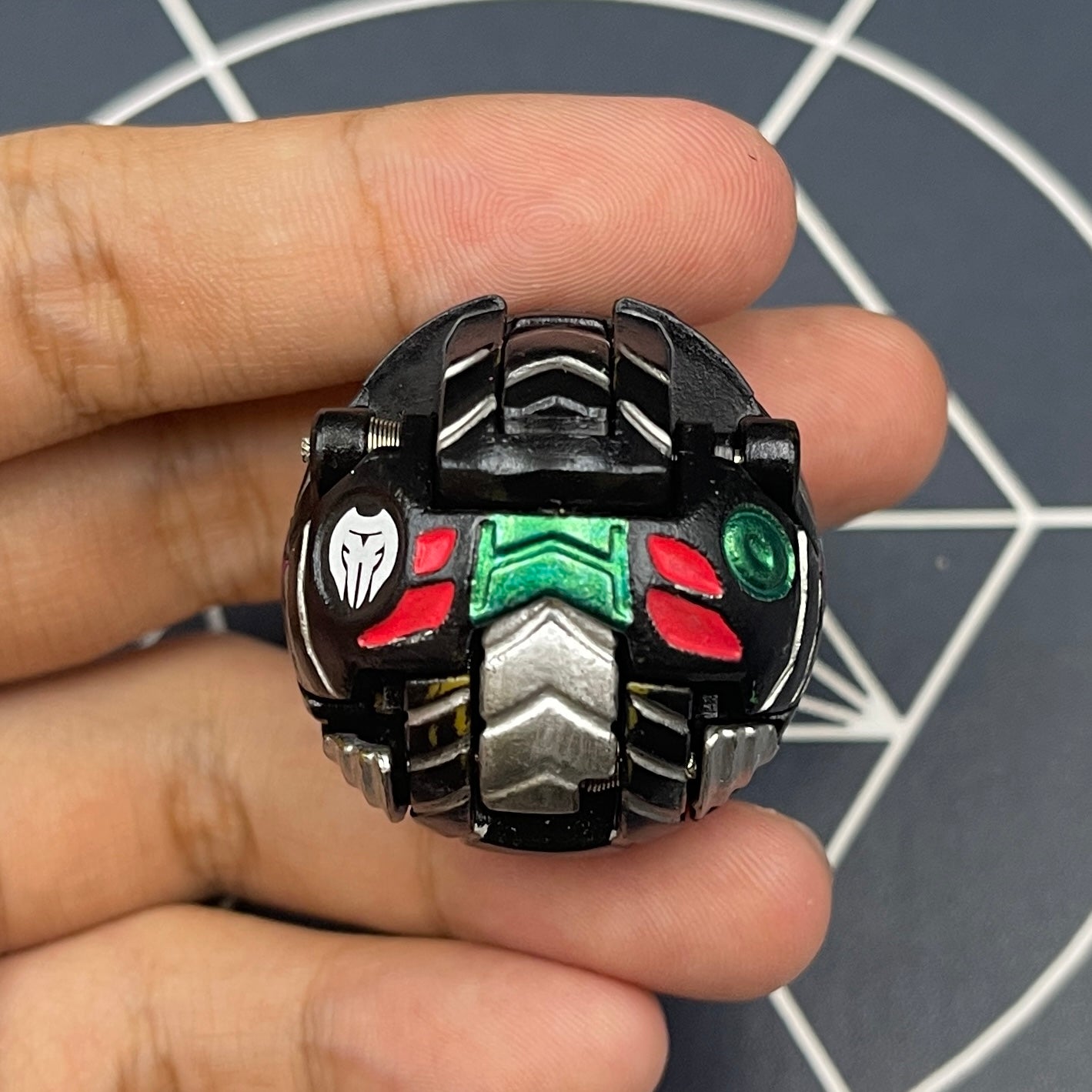 Darkus Mutant Helios B2 Bakugan Mechtanium Surge Newly Painted To Match The Anime Version