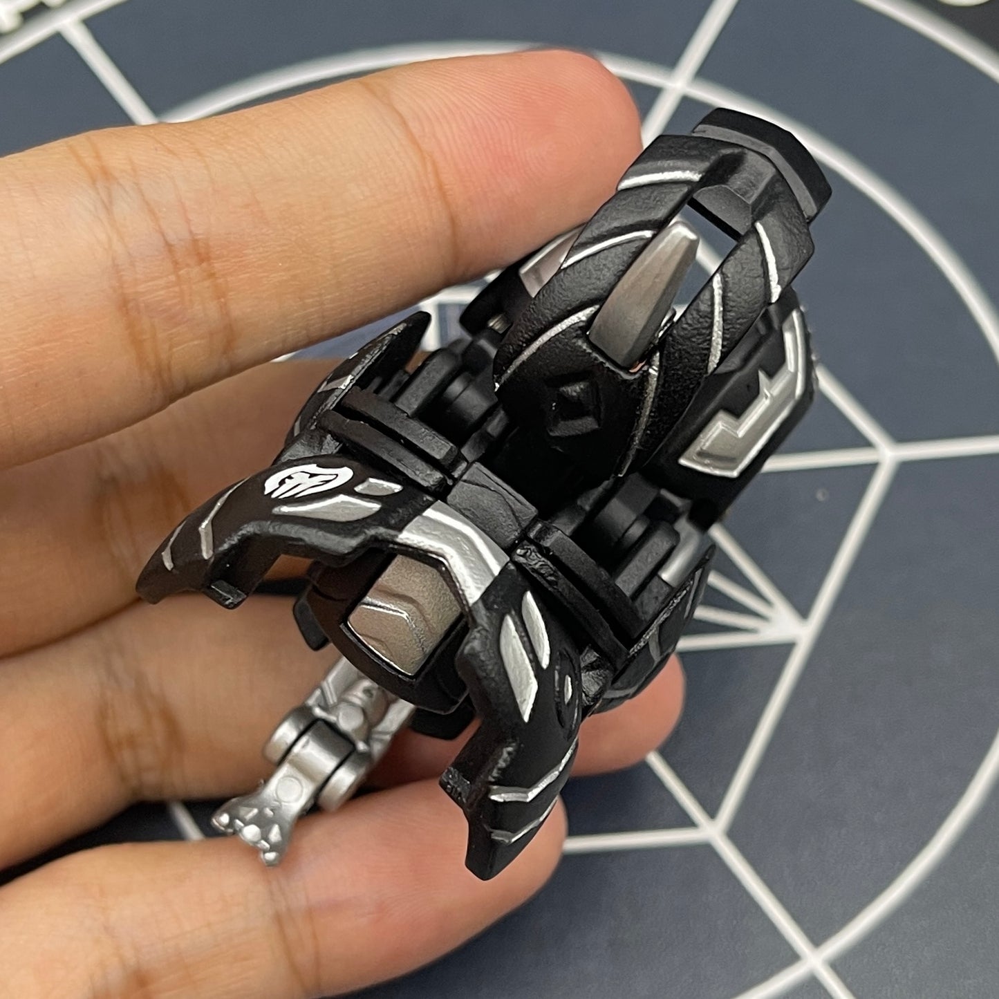 Mutant Helios B2 Darkus Custom Painted | Bakugan Mechtanium Surge (Very Beautiful)