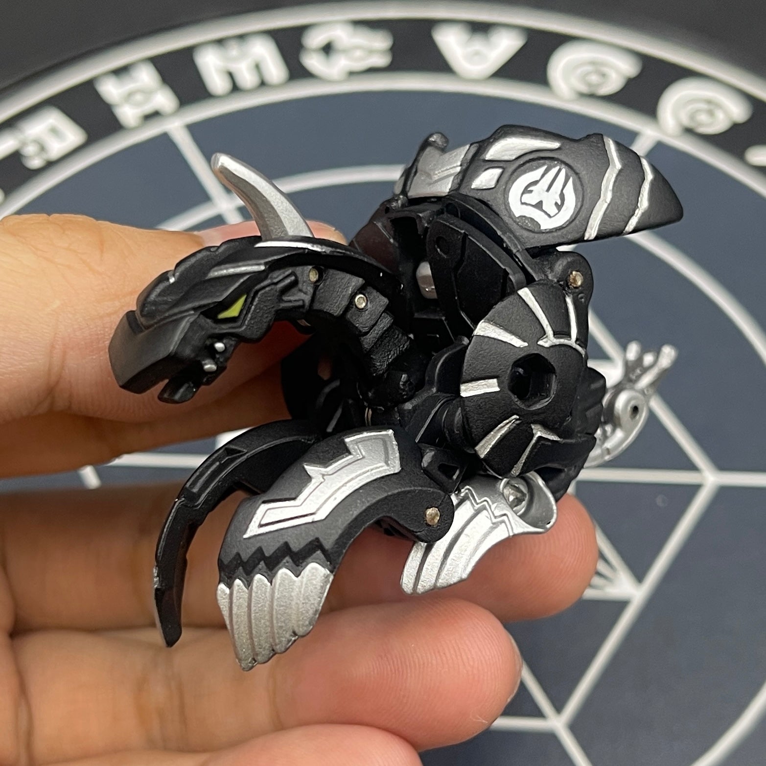 Mutant Helios B2 Darkus Custom Painted | Bakugan Mechtanium Surge (Very Beautiful)