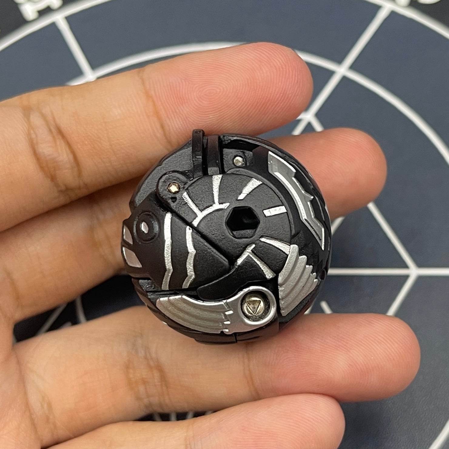 Mutant Helios B2 Darkus Custom Painted | Bakugan Mechtanium Surge (Very Beautiful)