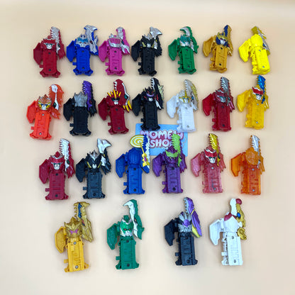 Dino Fury Keys Multi-Colored Version-  Power Rangers Dino Fury - Ryusoulkeys - Super Sentai Ryusoulger
